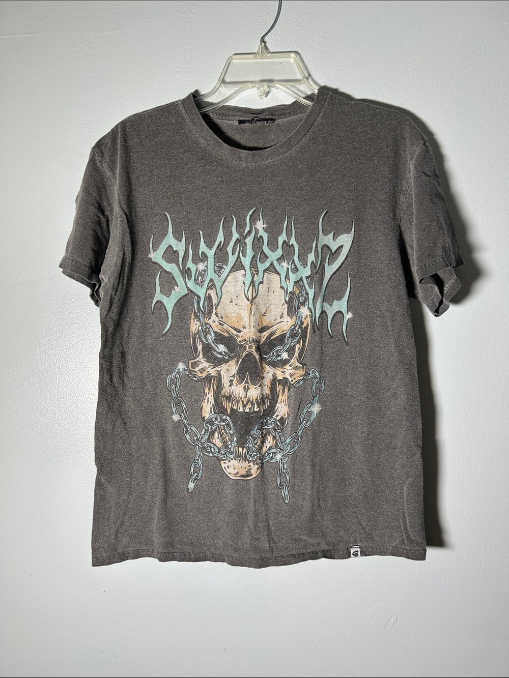 Swixxz Graphic Shackled Skull T-Shirt